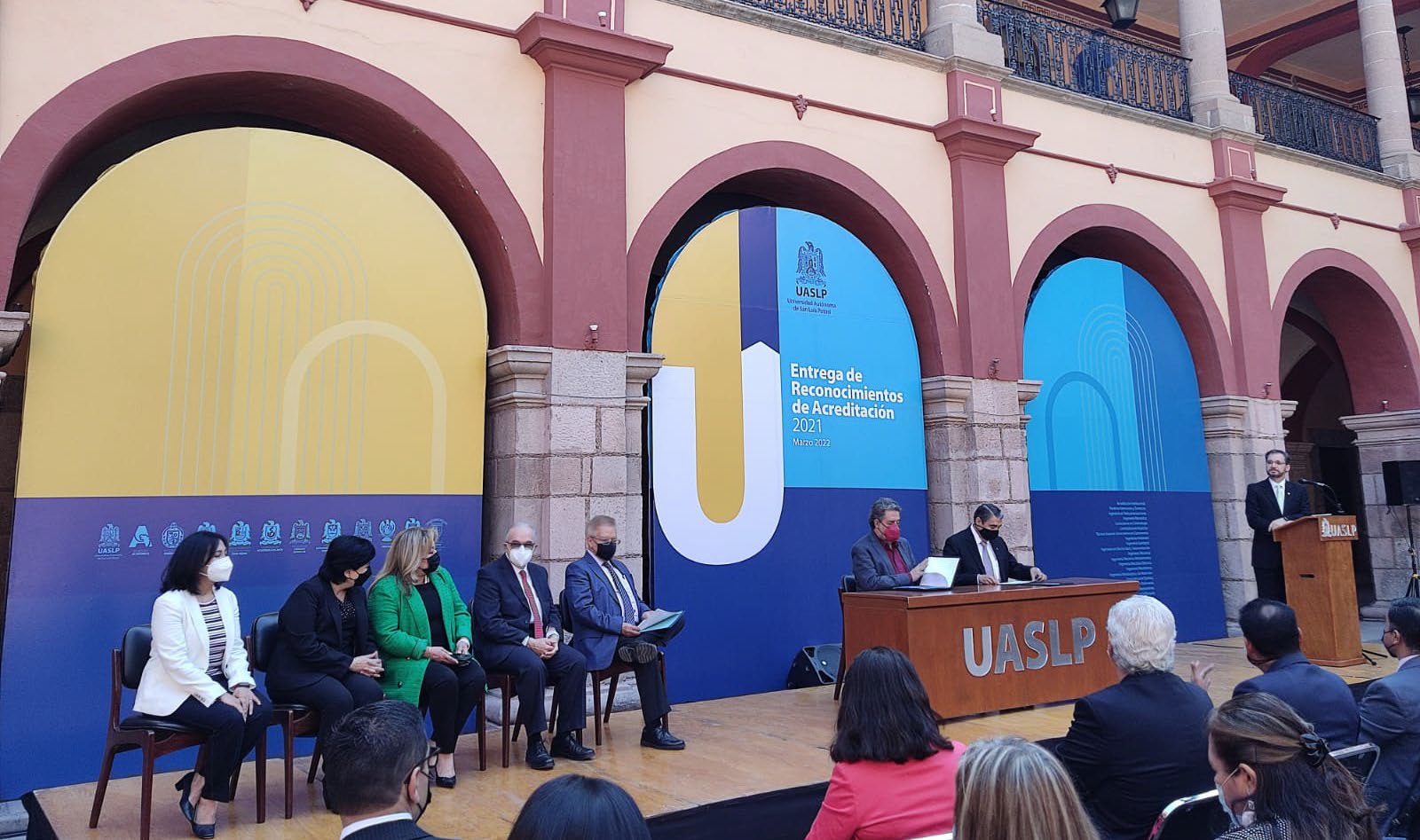 Entrega de resultados de la Universidad Autónoma de San Luis Potosí