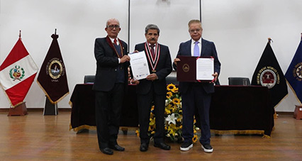 Entrega de Reconocimientos Universidad Autónoma de San Luis Potosí