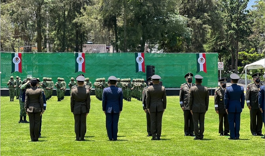90 aniversario de la creación de la Escuela Superior de Guerra en San Jerónimo Lídice