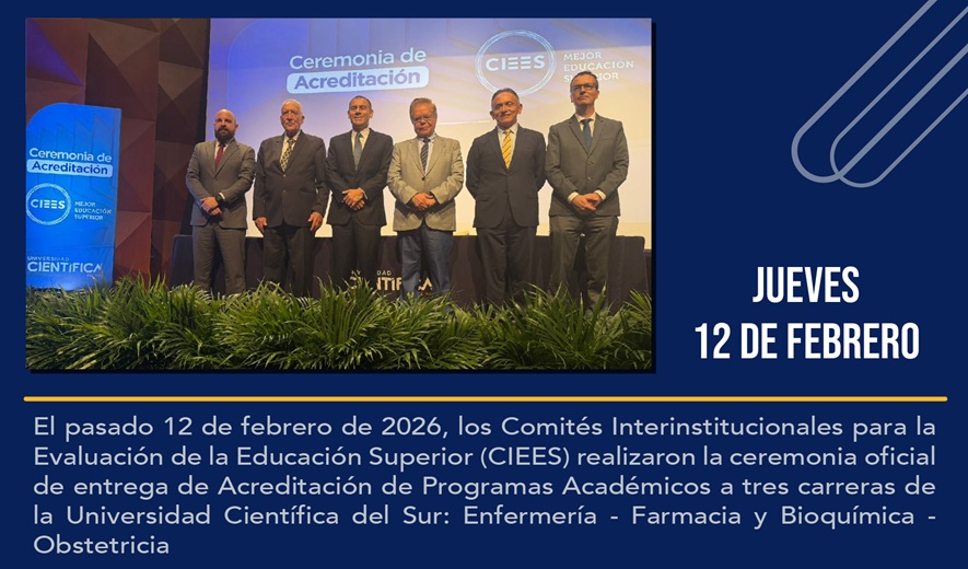 Universidad Científica del Sur: Acreditación institucional y tres programas reconocidos en el Perú