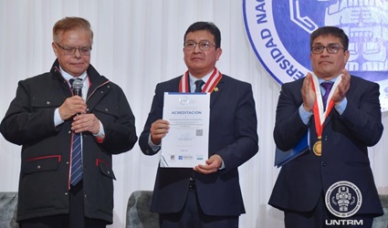 Universidad Nacional Toribio Rodríguez de Mendoza de Amazonas del Perú recibe acreditación a programa educativo