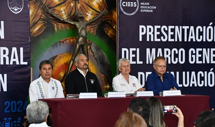 Presentación del Marco General de Evaluación 2024 de los CIEES en la Universidad Autónoma “Benito Juárez” de Oaxaca (UABJO)